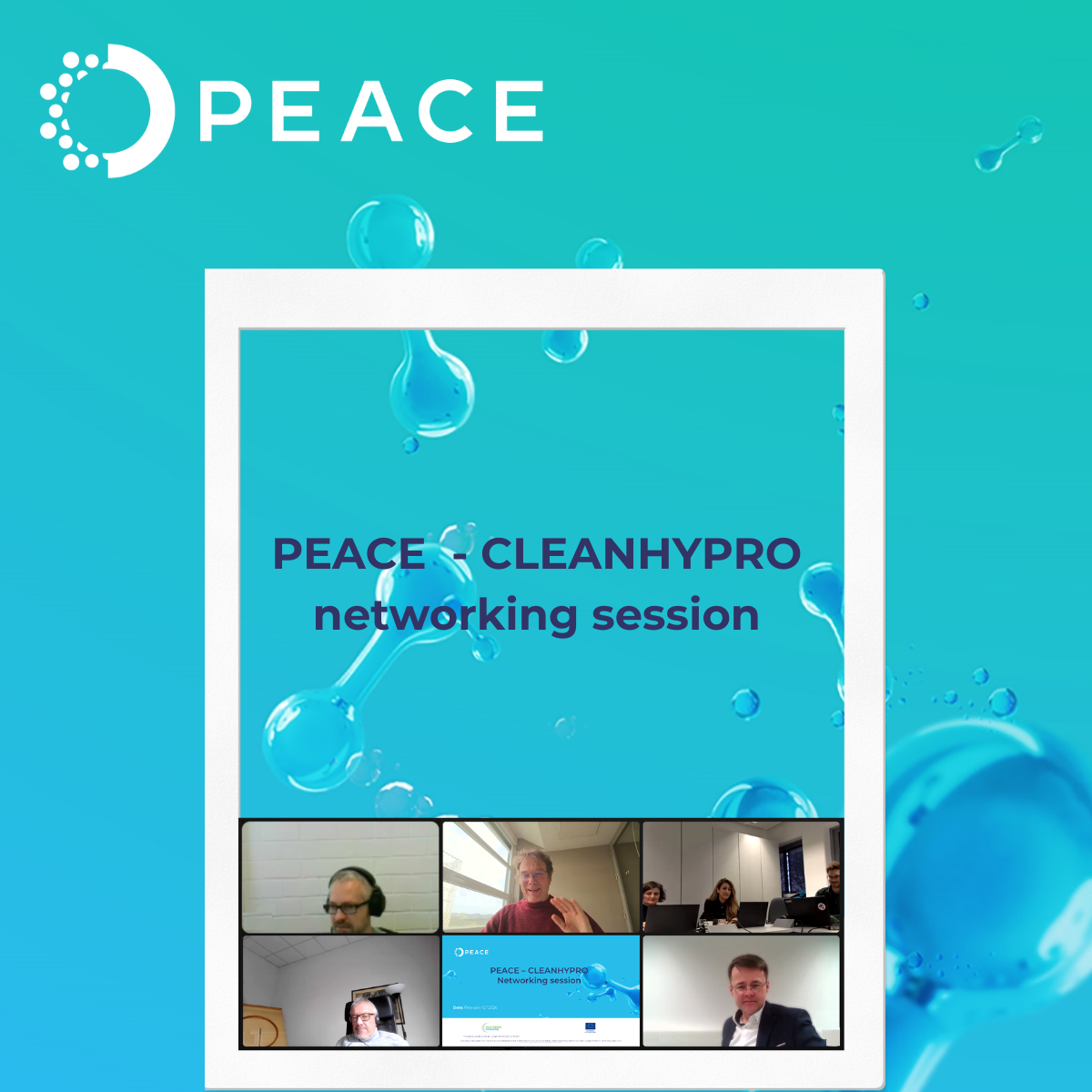 Strengthening Collaboration: PEACE and CLEANHYPRO session